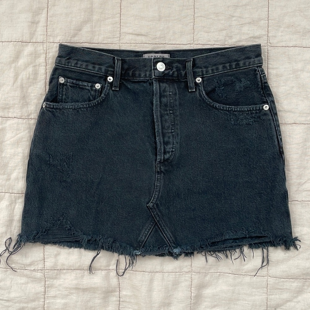 Agolde Quinn Mini Skirt
